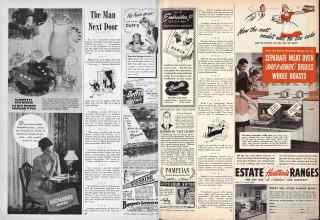 Better Homes & Gardens March 1946 Magazine Article: The Man Next Door