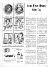 Better Homes & Gardens April 1946 Magazine Article: Spring House-Cleaning Short Cuts