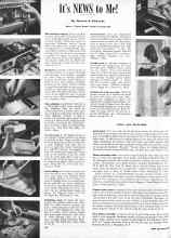 Better Homes & Gardens April 1946 Magazine Article: It's NEWS to Me!