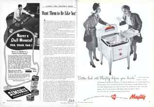 Better Homes & Gardens April 1946 Magazine Article: Page 16