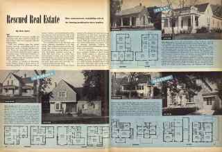 Better Homes & Gardens April 1946 Magazine Article: Rescued Real Estate