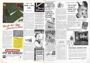 Better Homes & Gardens April 1946 Magazine Article: WHEN NEW Shrubs AND Trees Arrive