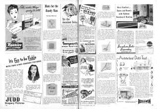 Better Homes & Gardens April 1946 Magazine Article: Hints for the Handy Man