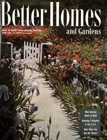 Better Homes & Gardens June 1946 Magazine Cover