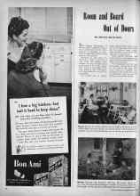 Better Homes & Gardens June 1946 Magazine Article: Room and Board Out of Doors