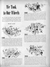 Better Homes & Gardens July 1946 Magazine Article: We Took to Our Wheels