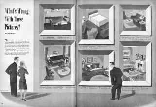 Better Homes & Gardens July 1946 Magazine Article: What's Wrong With These Pictures?