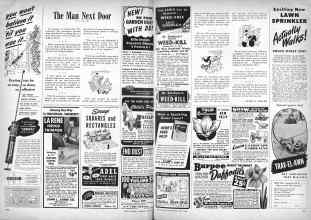 Better Homes & Gardens July 1946 Magazine Article: The Man Next Door