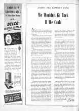 Better Homes & Gardens August 1946 Magazine Article: We Wouldn't Go Back If We Could