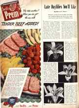 Better Homes & Gardens August 1946 Magazine Article: Late Daylilies You'll Like