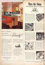 Better Homes & Gardens August 1946 Magazine Article: Thru the Shops WITH BETTER HOMES & GARDENS