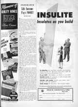 Better Homes & Gardens August 1946 Magazine Article: INSURANCE Life Income Pays MORE!