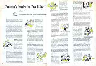 Better Homes & Gardens August 1946 Magazine Article: Tomorrow's Traveler Can Take It Easy!