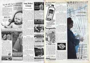 Better Homes & Gardens August 1946 Magazine Article: Young Mothers' Exchange
