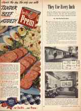 Better Homes & Gardens September 1946 Magazine Article: They Use Every Inch