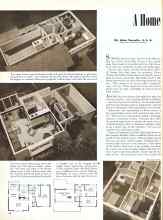 Better Homes & Gardens September 1946 Magazine Article: A Home on a Slope