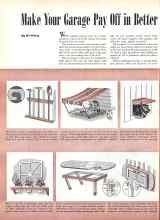 Better Homes & Gardens September 1946 Magazine Article: Make Your Garage Pay Off in Better Living