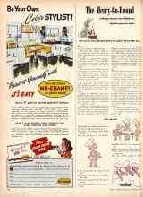 Better Homes & Gardens September 1946 Magazine Article: The Merry-Go-Round