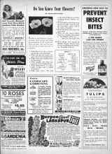 Better Homes & Gardens September 1946 Magazine Article: Do You Know Your Flowers?