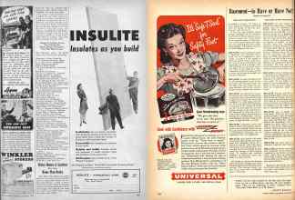 Better Homes & Gardens September 1946 Magazine Article: Page 135