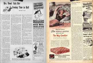 Better Homes & Gardens September 1946 Magazine Article: Page 141