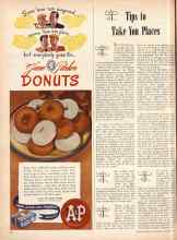 Better Homes & Gardens October 1946 Magazine Article: Tips to Take You Places