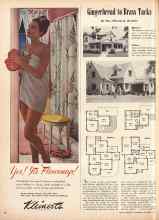 Better Homes & Gardens October 1946 Magazine Article: Gingerbread to Brass Tacks