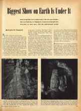 Better Homes & Gardens October 1946 Magazine Article: Biggest Show on Earth Is Under It