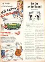 Better Homes & Gardens October 1946 Magazine Article: How Good Are Your Manners?