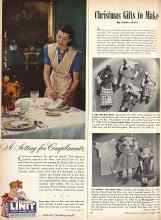 Better Homes & Gardens October 1946 Magazine Article: Christmas Gifts to Make