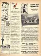 Better Homes & Gardens October 1946 Magazine Article: They Also Gave