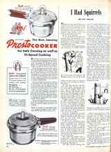 Better Homes & Gardens October 1946 Magazine Article: I Had Squirrels