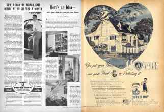 Better Homes & Gardens October 1946 Magazine Article: Page 16
