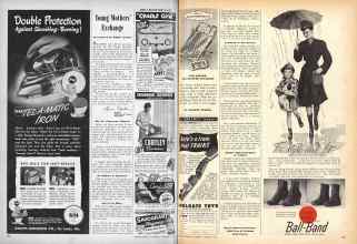 Better Homes & Gardens October 1946 Magazine Article: Young Mothers' Exchange