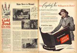 Better Homes & Gardens October 1946 Magazine Article: Page 124