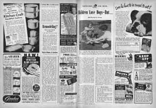 Better Homes & Gardens October 1946 Magazine Article: Page 190