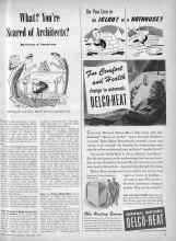 Better Homes & Gardens November 1946 Magazine Article: What? You're Scared of Architects?