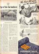 Better Homes & Gardens November 1946 Magazine Article: Tips to Take Yon Southwest