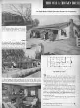 Better Homes & Gardens November 1946 Magazine Article: THIS WAS A CHICKEN HOUSE