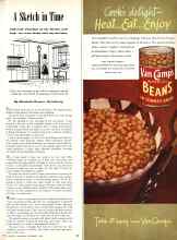 Better Homes & Gardens November 1946 Magazine Article: A Sketch in Time