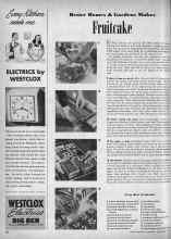 Better Homes & Gardens November 1946 Magazine Article: Fruitcake