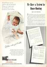 Better Homes & Gardens November 1946 Magazine Article: We Have a System for House-Hunting