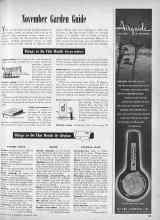 Better Homes & Gardens November 1946 Magazine Article: Things to Do This Month