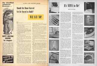 Better Homes & Gardens November 1946 Magazine Article: Page 10
