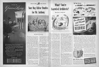 Better Homes & Gardens November 1946 Magazine Article: Page 18