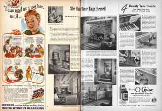 Better Homes & Gardens November 1946 Magazine Article: She Made These Rugs Herself