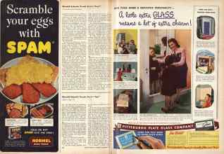 Better Homes & Gardens November 1946 Magazine Article: Page 124