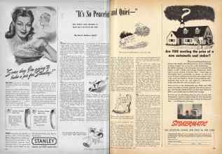 Better Homes & Gardens November 1946 Magazine Article: 