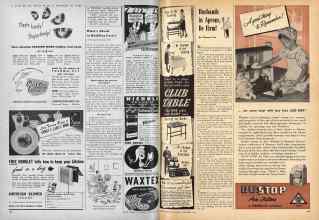 Better Homes & Gardens November 1946 Magazine Article: Page 140