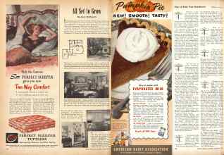 Better Homes & Gardens November 1946 Magazine Article: Page 144